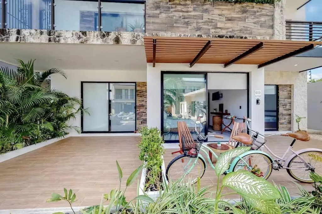 Spacious Condo, Beautiful Pool, Wi-Fi - Casa Kaanal 104 Tulum