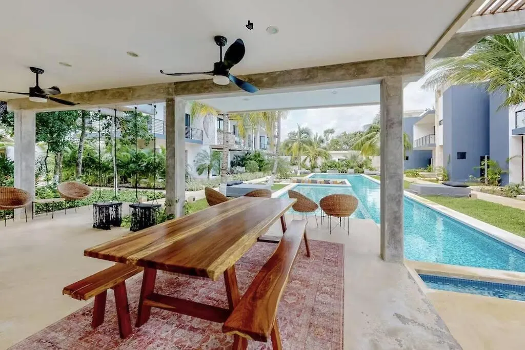 Apartment Spacious Condo, Beautiful Pool, Wi-Fi - Casa Kaanal 104 Tulum Mexico